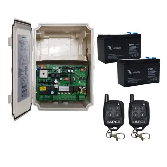 APC 24V SOLAR Swing Gate Control Box Kit